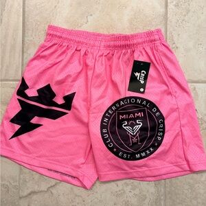 CRISP NYC Men’s Mesh Basketball Shorts Size Medium